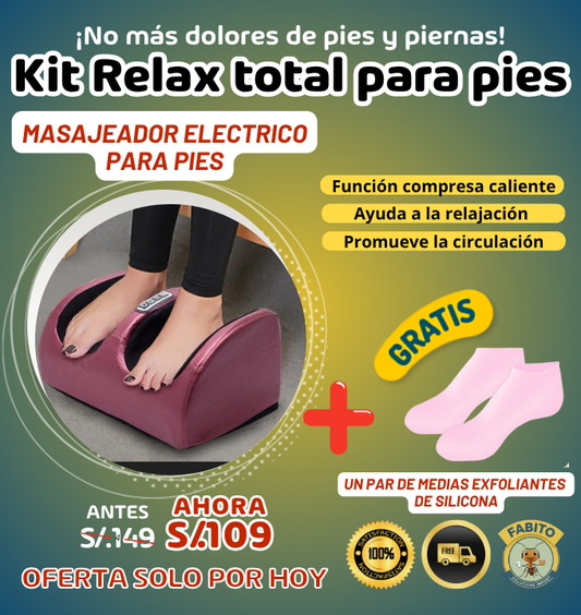Kit Relax total para pies